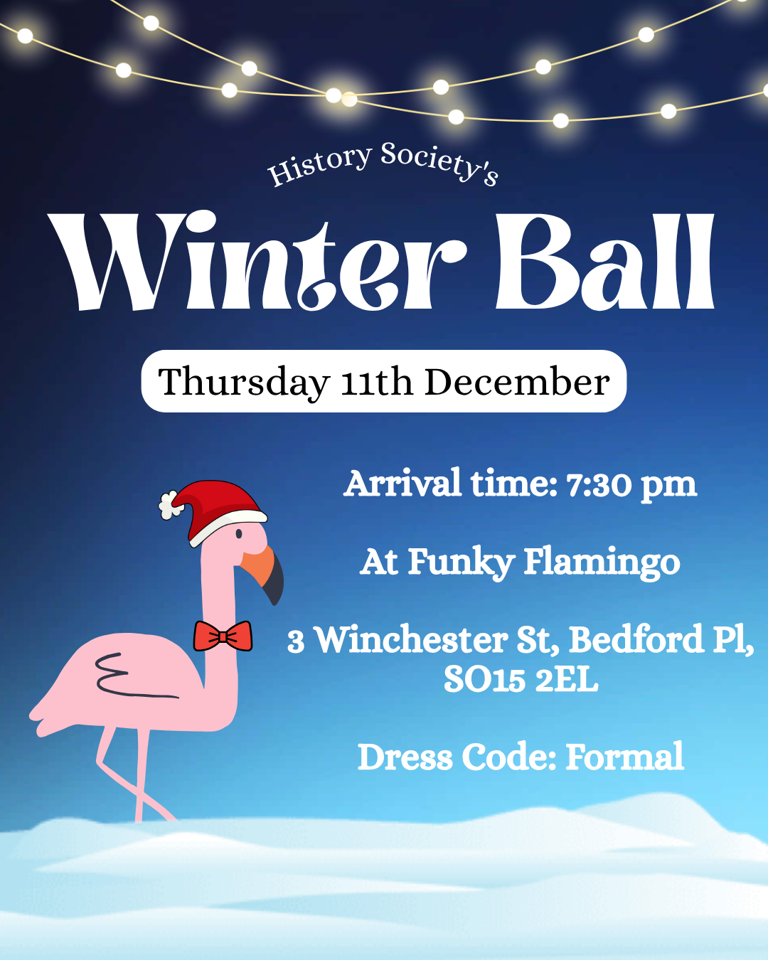 History Society Winter Ball